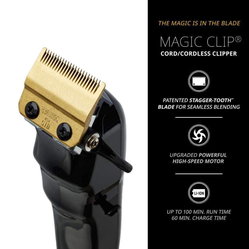 Wahl Black Cordless Magic Clip